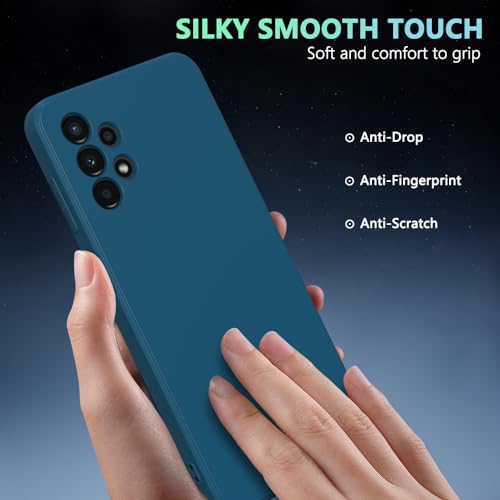 Image of for Samsung Galaxy A13 4G Case Dark Blue, Scratch Resistant with Soft Touch, Slim Thin Phone Cover for Samsung Galaxy A13 4G