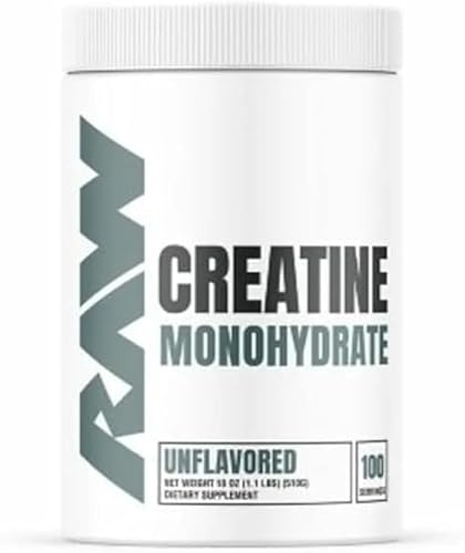 Raw Creatine Monohydrate, 100 Servings,100% Pure Unflavored Powder, Custom Packaging by Pup Palace Products, Pup Palace Products Sticker Book Included