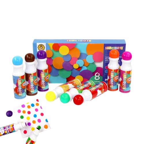 Marqueur de peinture à points lavable pour dessiner proprement sans tache