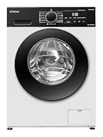 Bomann® Waschmaschine 8kg | 5 Jahre Motor-Garantie | Invertermotor-effizient, leise & langlebig | max. 1400 U/min | 15 Programme | Dampffunktion | LED-Display | Washing Machine | WA 7188 weiß-schwarz – Ansicht 8