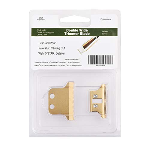 Audoc Professional Double T-Wide Adjustable Hair Clipper Trimmer Replacement Blade #2215-Competible with Hair Clippers/Trimmer, 5 Star Series Detailer Audoc Professional Double T-Wide Adjustable Hair Clipper Trimmer Replacement Blade #2215-Competible with Hair Clippers/Trimmer, 5 Star Series Detailer