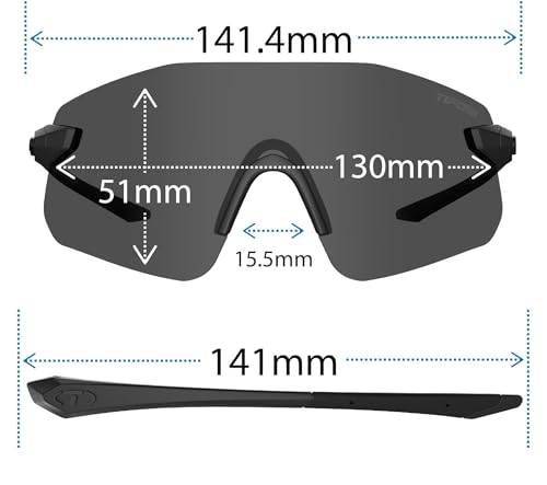 Image of Tifosi Vogel SL Shield Sunglasses - Running, Baseball & Golf