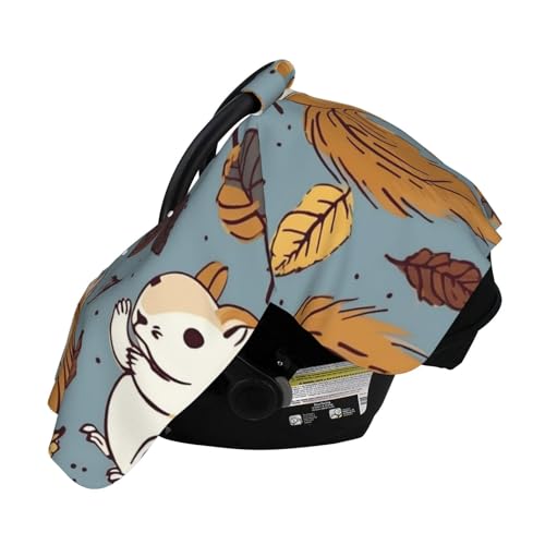 Housse de siege voiture bebe ecureuil multi-usages