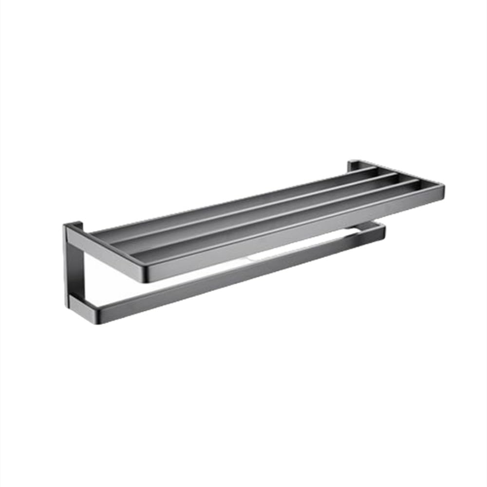Porte-serviettes et accessoires gris en acier 304 pour stopper la rouille