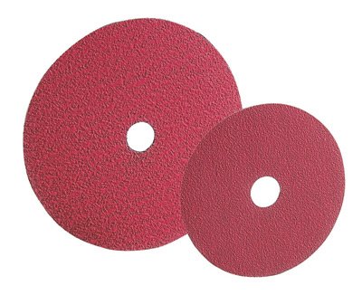 Radnor 64004551 5'' X 7/8'' 50 Grit Ceramic Fiber Disc (25 PER CASE)