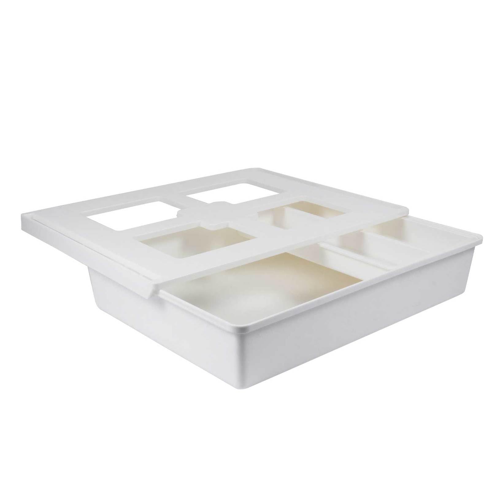 jojofuny Sottotavolo Portapenne Estraibile Organizer Per Cancelleria Articoli Per Ufficio Realizzato in Abs e Pp Capiente e Robusto Per Lungo Termine