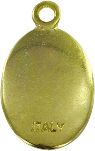 Ferrari & Arrighetti STOCK:Medaglia Gesù Bambino in metallo nichelato e resina - 2,5 cm (confezione da 10 pezzi