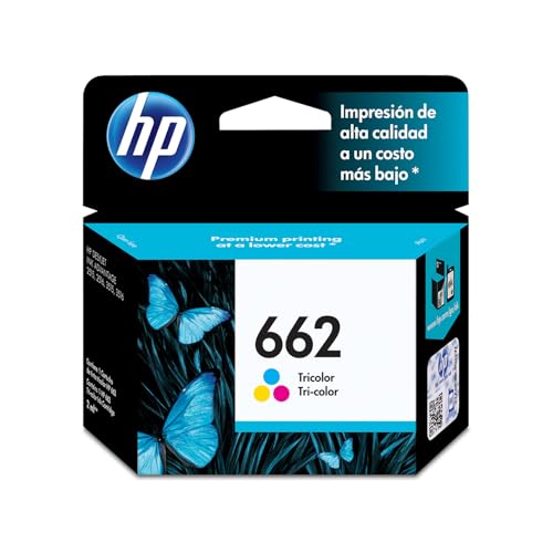 Tinta Y Tóner, Office Product HP Cartucho de tinta 662 Tricolor Original (CZ104AL) Para HP Deskjet 3545, 2545, 1015, 1515, 4645, 3515, 2515, 2645