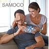 SAMOCO 9Pcs 8mm Blue Evil Eye Beaded Bracelets Lucky Bracelet for Protection Blessing Jewelry Boho Handmade Strehch Bracelet for Women Men