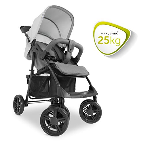 Hauck 153413 Shopper Trioset buggy up tot 25 kg + Groep 0 autostoeltje + reiswieg, matras vanaf geboorte, buggy met… - Afbeelding 3