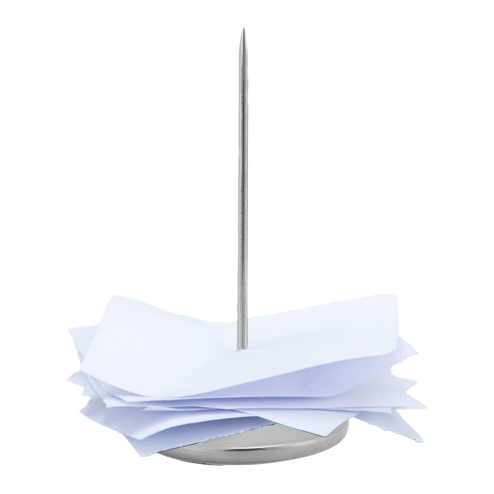 2Pcs Receipt Holder, Receipt Holder Spike Desk Receipt Holder Stainless Steel Receipt Holde Bill Fork Memo Holder Spike Restaurant Check Spindle