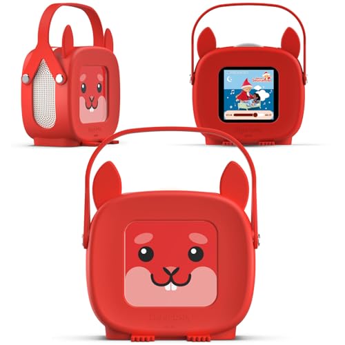 tigermedia tigerbox MINI - Henny Hörnchen | Inkl. 2 Wochen tigertones Zugang | Hörspielbox für kleine Kinder | Mit Offline-Modus, Lautstärkebegrenzung, Kopfhöreranschluss | Kompatibel mit tigercards