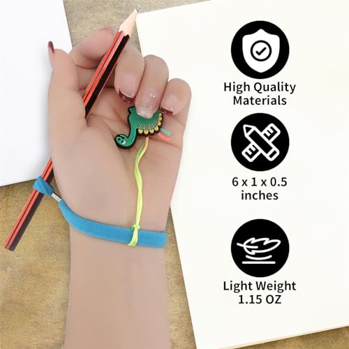 PCJJ Pencil Grips for Kids Handwriting – 6PCS Ergonomic Pencil Grip Trainer for Toddlers 3-5 – Preschool Writing Aid for Left & Right Hand – Tripod Grip Corrector for Early Learning Tools