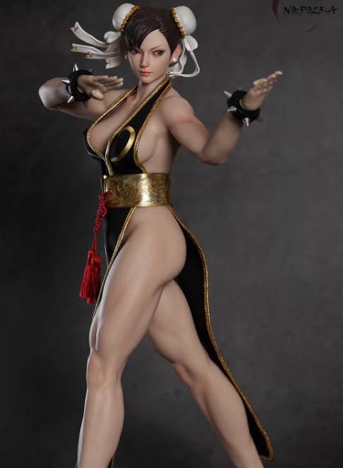 Amazon.co.jp: [AC]PLAY TOY 1/6 闘技女神 P023 2.0 黒服版 可動