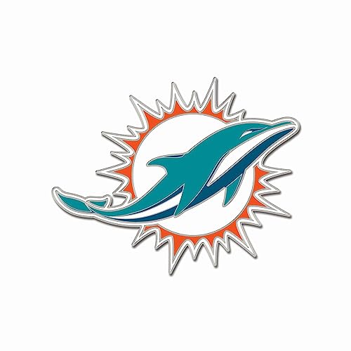 Carte à bijoux Miami Dolphins WinCraft 47110013 fixez et protégez vos bijoux NFL