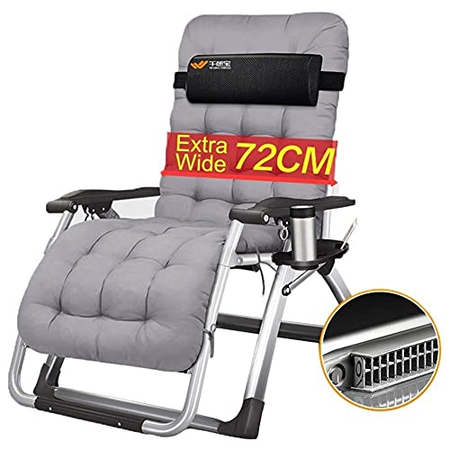 Chaise longue inclinable réglable extérieure pour bureau et plage Happy