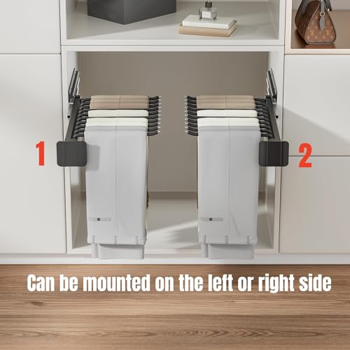 Tringle de penderie rétractable de 46 cm pour en finir avec le désordre