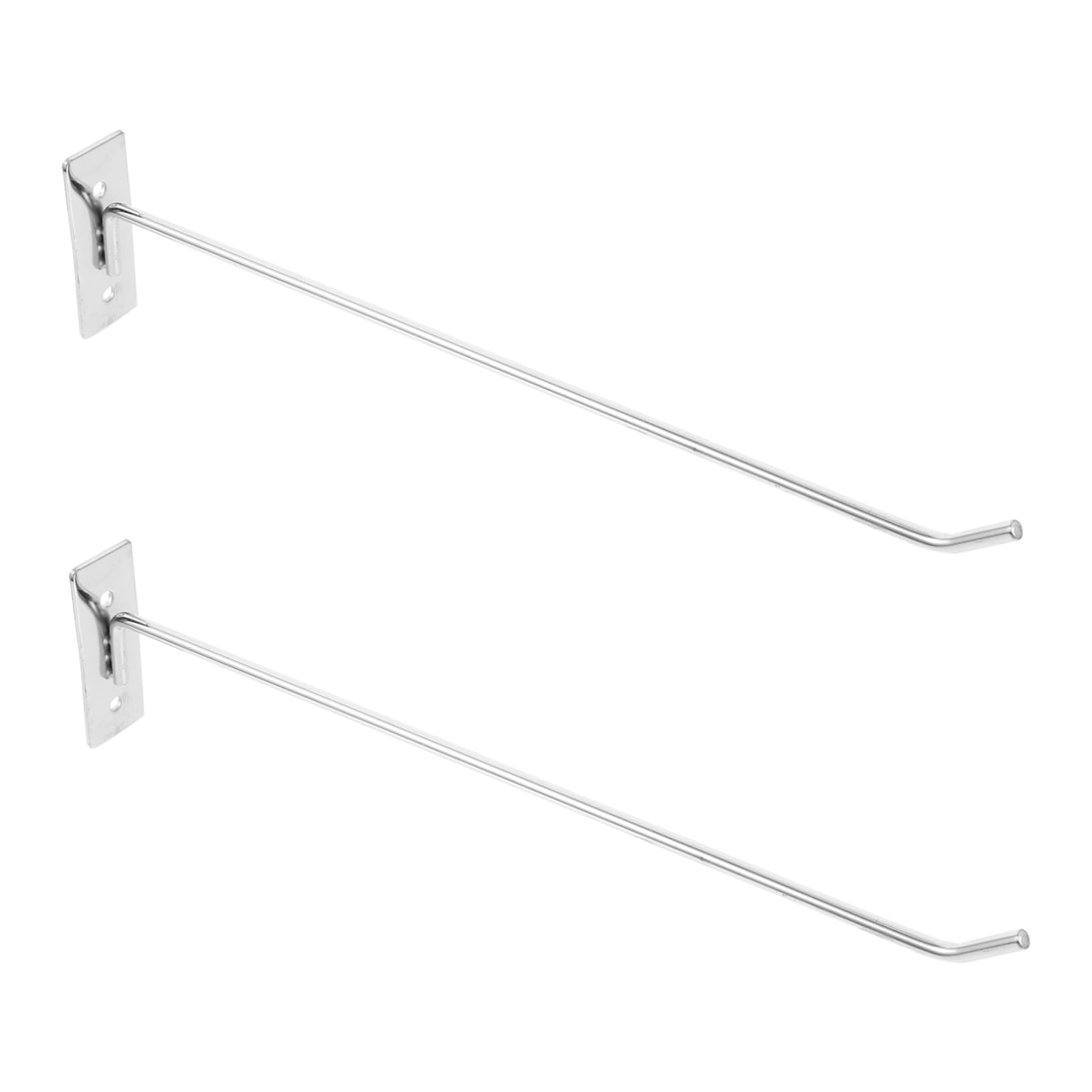 SUPVOX 2pcs Garage Wall Hooks Spool Jewelry Tool Organizer Hooks for Pegboard Metal Hooks Anti-Galvanized Surface