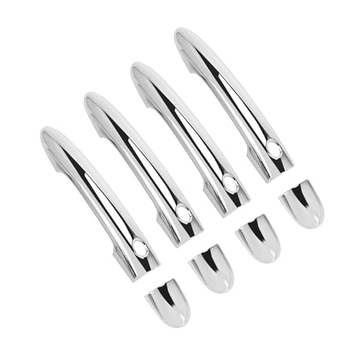 Poignée de porte Scenic 2 avec cache-loquet chromé pour modèle 2003-2009