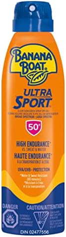 Banana Boat Ultra Sport Sunscreen Spray, SPF 50+ Broad Spectrum | Spray Sunscreen | Sweat and Water Resistant |Non-Greasy, Sport Sunscreen, Lightweight, and Breathable | 170g - View 3