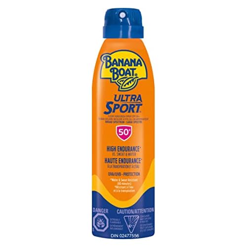 Banana Boat Ultra Sport Sunscreen Spray, NEW FORMULA, Spf 50+, 170g