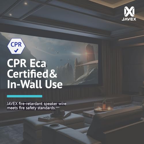 Cable de altavoz OFC para empotrar y crear el cine en casa perfecto en el salón de tu hogar 100m 5