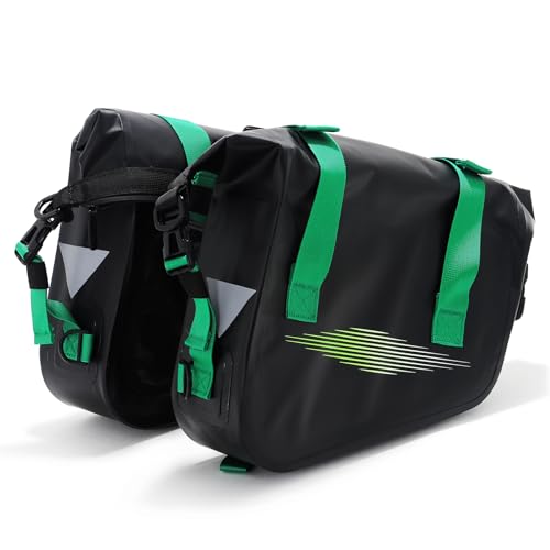 Alforjas universales para motocicleta TOFR, par de 4 L, tipo saddle bag miniatura 1