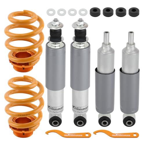 maXpeedingrods Coilovers Kit Suspension for VW T4 Transporter 1.9D TD 2.5TDi 2.8 VR6 90-03 Bus Multivan Caravelle Adjustable Height