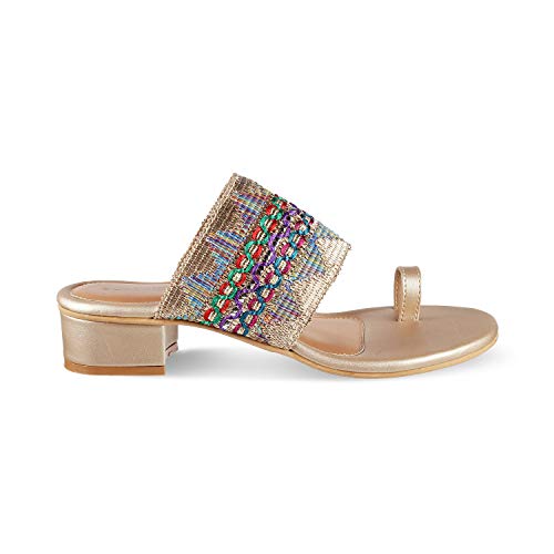 Image of SOLE HEAD Brown Women Sandal