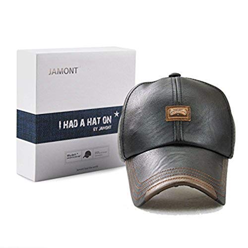 JAMONT Berretto da Baseball e Cappello in Pelle