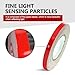 MLY 16.4Ft x 0.3In Reflective Car Tape Stickers, Waterproof Automotive Pinstriping Tape with Self-Adhesive, Night Visibility Pin Stripe Tape for Car Body Boat Decoration Decals (Red)