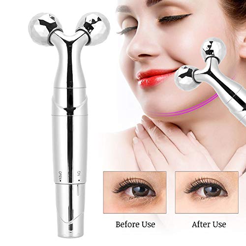 Massaggiatore a rullo facciale elettrico, 3 in 1