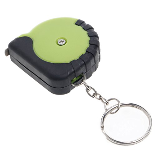Cinta métrica mini portátil con llavero 1m retráctil miniatura 4