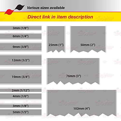 Autoxpress | 1/8" & 1/5" 3Mm & 5Mm Brown Roll Pinstriping Styling Trim Coachline Pin Stripe Self Adhesive Line Car Motorcycle Truck Bike Model Vinyl Tape Decal Stickers | 32 Ft 9.80M #TOP6