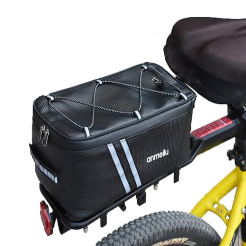 Zefeng Gepäckträgertasche für Fahrrad, Gepäckträger, Fahrradtasche, Gepäcktasche,...