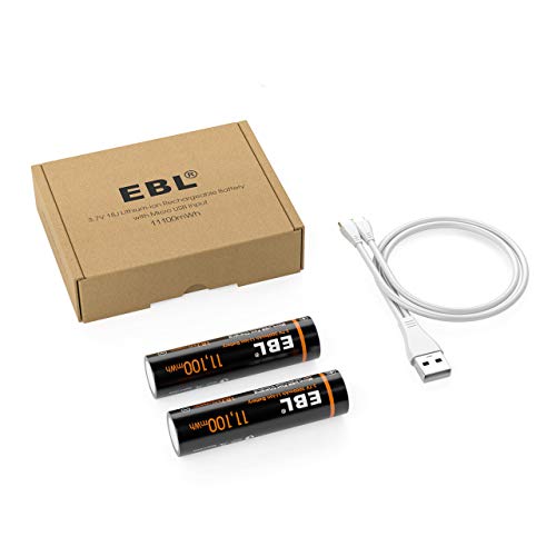 Ebl 18J USB 3.7V Li-Ion Rechargeable Batteries 3000Mah 18J Rechargeable Usb Lithium Battery thumb #7