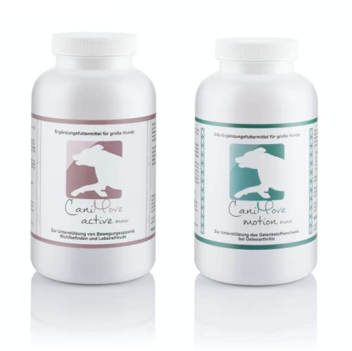 CaniMove Arthrose (Osteoarthritis) - Bundle: je 100 Tabletten Motion Maxi Plus Active Maxi