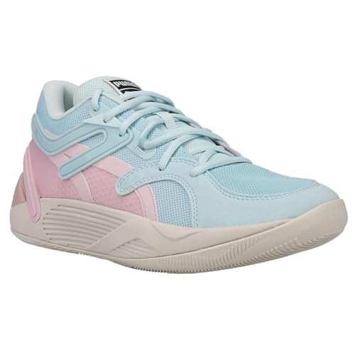 PUMA Mens TRC Blaze Court Basketball Sneakers Shoes - Blue, Pink2