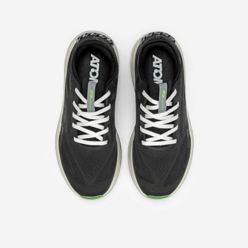 ATOM BY FLUCHOS AT177 alivio del dolor de pies con zapatillas GP MAX Mousse Foam negras 7