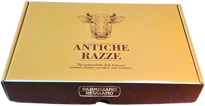 Estuche Regalo Parmigiano Reggiano Razas Antiguas | Degustación 4 x 150g | DOP | Queso Italiano