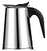 Ekspres do kawy ze stali nierdzewnej Ekspres do kawy Espresso Pot na 2/4/6/9 filiżanek (kolor: srebrny, rozmiar: 6 filiżanek) (srebrny 6 filiżanek)