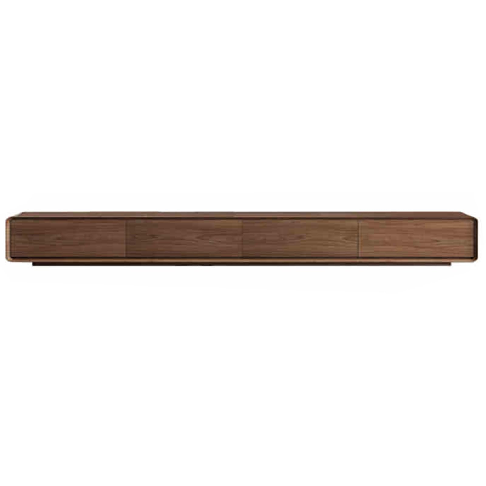 160/200 Floor Standing Solid Wood TV Stand TV Cabinet with Drawers and Cupboard Doors Smoothly Polished Easy to use Suitable for Living Room Office(