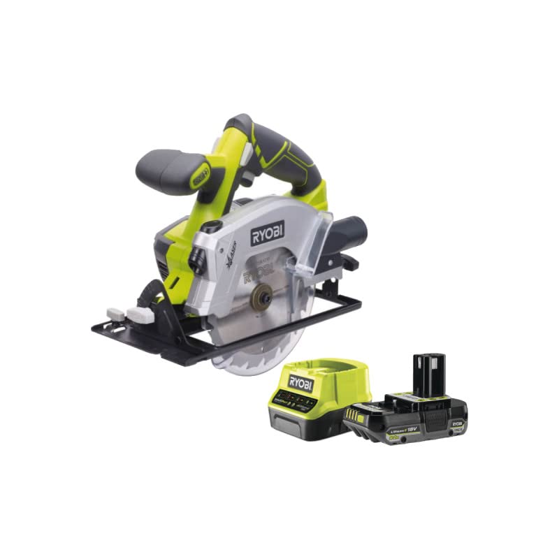 Confezione Sega circolare RYOBI RWSL1801M - 18V OnePlus - 1 batteria 2.0Ah - 1 caricatore rapido