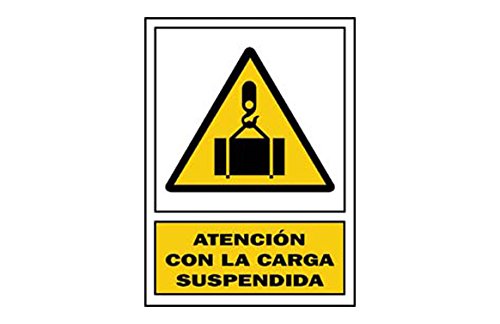 Señal Carga Suspendinda Pvc 337 Pla-Cat