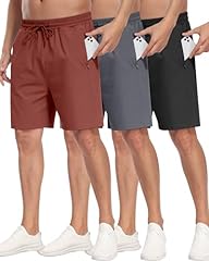 3 Packs-black/Dark Gray/Winered