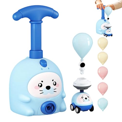 Balloon Powered Cars | Fun Racer Party Supplies | Balloon Launcher and Powered Car Set - for Children Birthday Party Early Educa