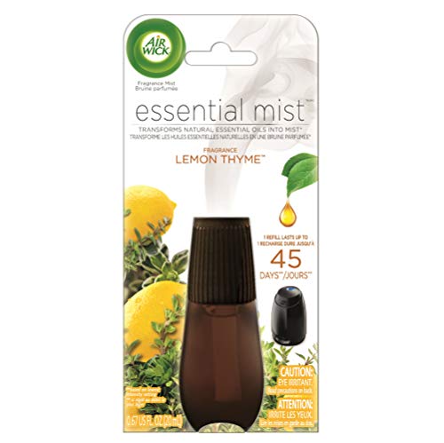 Air Wick Essential Mist, Essential Oil Diffuser Refill, Lemon Thyme, 1ct, Air Freshener