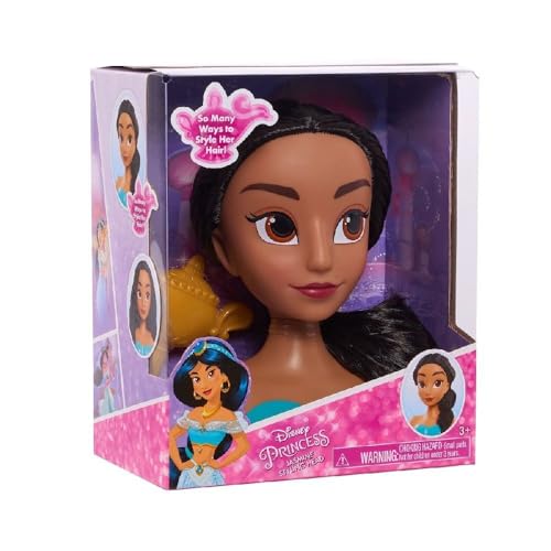 Jasmine Tête de Coiffure Mini 14 cm, le cadeau d'anniversaire idéal dès 3 ans