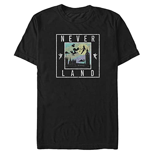 T-Shirt Disney Horizon Londres Noir pour un Look Casual en Week-end