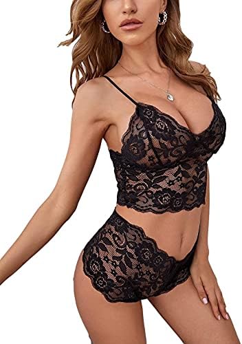 High Waisted Lace Ligerie